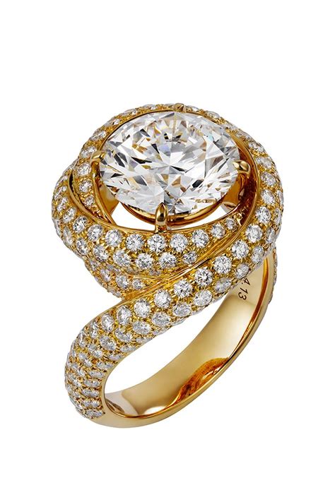 cartier custom engagement ring.